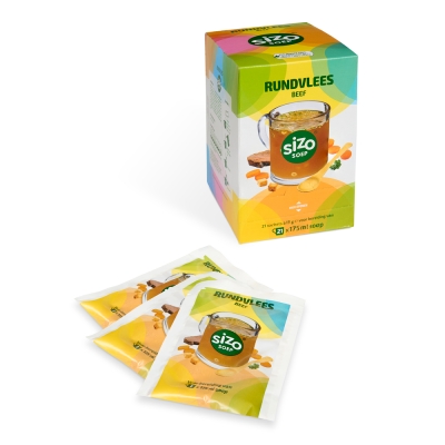 Sizo Soup Wołowina - zupa błyskawiczna - 21 saszetek