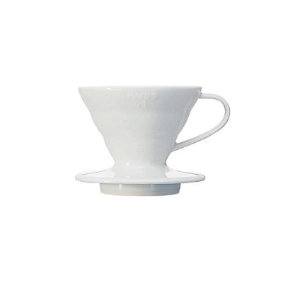 Dripper Hario V60 - porcelanowy biały - rozmiar 01