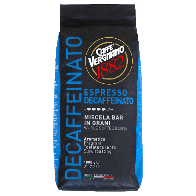 Caffè Vergnano 1882 Decaffeinato Espresso - kawa ziarnista - 1 kg