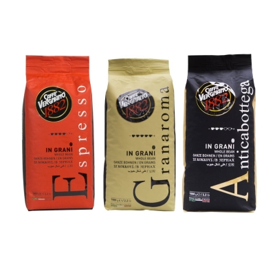 Zestaw degustacyjny Caffè Vergnano 1882 - kawa ziarnista - 3 x 1 kg