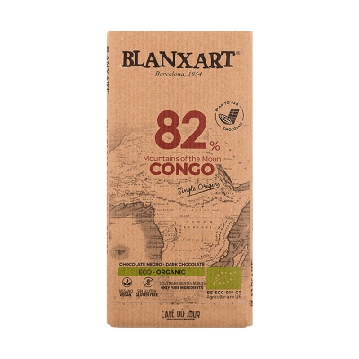 Blanxart - Congo Mountains of the moon - 82% ciemna czekolada
