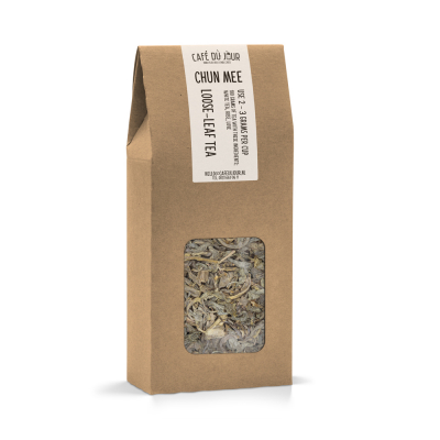 Chun Mee - herbata zielona 100 g - Café du Jour herbata sypka