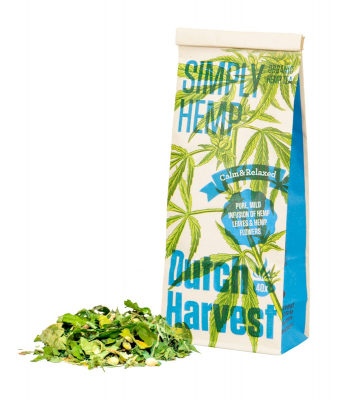 Simply Hemp - Czysta herbata konopna 40 gramów - Herbata sypana Dutch Harvest