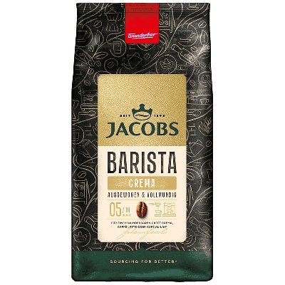 Jacobs Barista Crema - kawa ziarnista - 1 kg