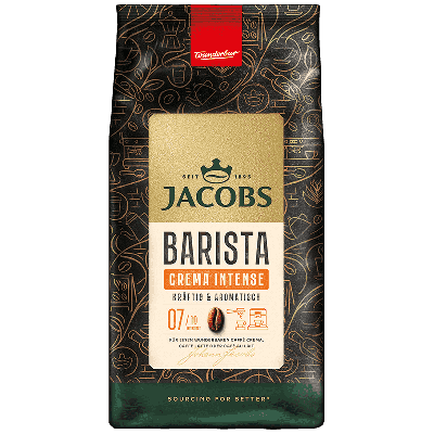 Jacobs Barista Crema Intense - kawa ziarnista - 1 kg