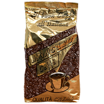 Mancuso Caffe Qualita Crema - kawa ziarnista - 1 kilogram