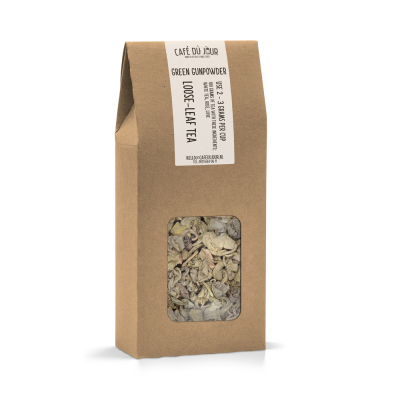 Green Gunpowder - herbata zielona 100 g - Café du Jour herbata sypka
