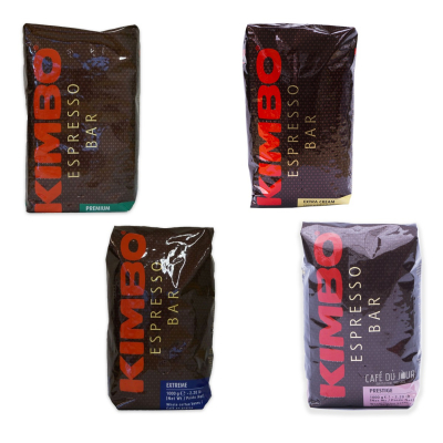 Kimbo Tasting Pack - Kawa ziarnista - 4 x 1 kg