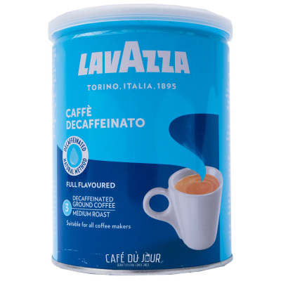 Lavazza Caffè Decaffeinato - kawa mielona puszka 250g