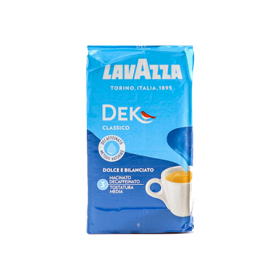 Lavazza DEK Classico Decaffeinated - kawa mielona - 250g