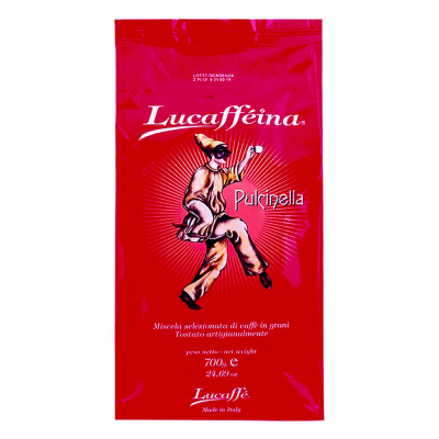 Lucaffé Pulcinella - kawa ziarnista - 700 gramów