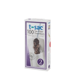 filtry do herbaty t-sac nr 2 - na 100 x cztery filiżanki herbaty