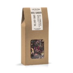 Rose Garden - herbata czarna i zielona 100 g - herbata sypka Café du Jour