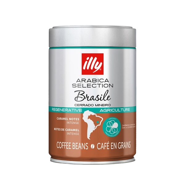 illy Arabica Selection Brazil Cerrado Mineiro - kawa ziarnista - 250 gramów