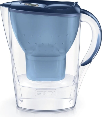 Brita - Dzbanek filtrujący wodę Marella Niebieski + 1 wkład Maxtra 2,4L