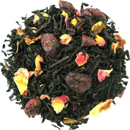 The Cranberries - czarna herbata 100 g - sypana herbata Café du Jour