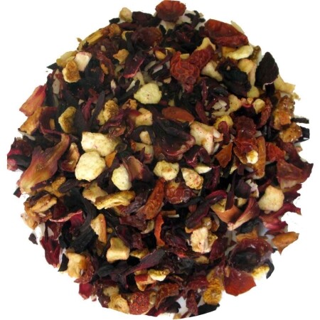 Strawberry & Kiwi - Herbata owocowa 100g - Café du Jour herbata sypana