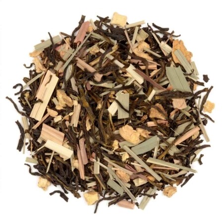Lemon & Ginger - Herbata zielona 100 g - Café du Jour herbata sypka