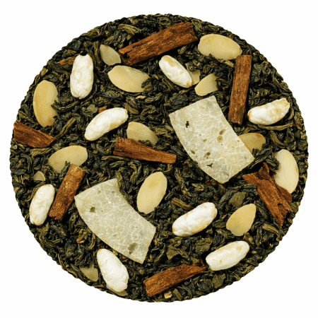 Oolong Migdałowo-Kokosowy - Zielona herbata 100 gram - Café du Jour herbata liściasta