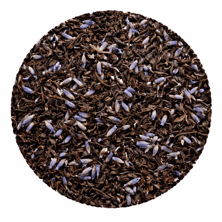 Earl Grey Lavender - Czarna herbata 100 gramów - Café du Jour herbata liściasta