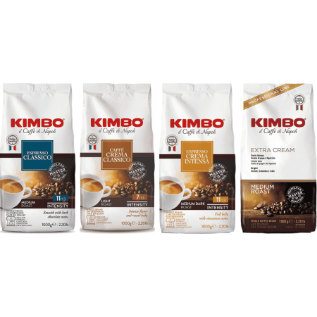 Kimbo Zestaw Degustacyjny Klasyczne Włoskie - 4 x 1 kg