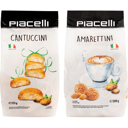 Włoski Duet Ciasteczek - Cantuccini & Amarettini