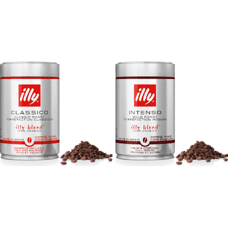 illy Zestaw Degustacyjny Espresso - kawa ziarnista - 2 x 250 gramów