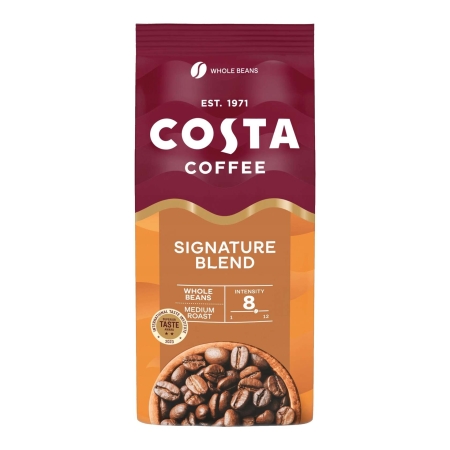 Costa Coffee Signature Blend Średnio Palona - ziarna kawy - 1 kilo