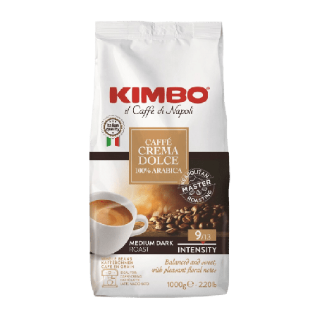Kimbo Dolce Crema - kawa ziarnista - 1 kilogram