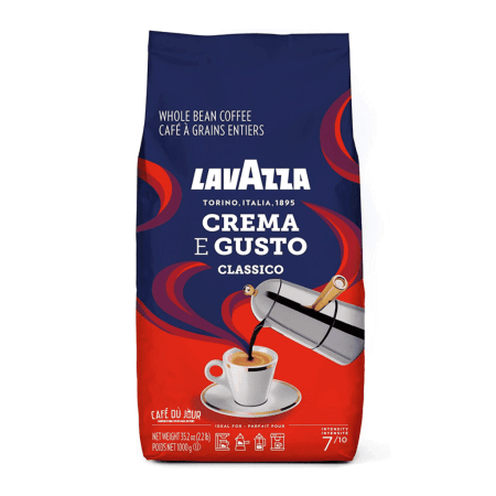 Lavazza Crema e Gusto Classico - kawa w ziarnach - 1 kg