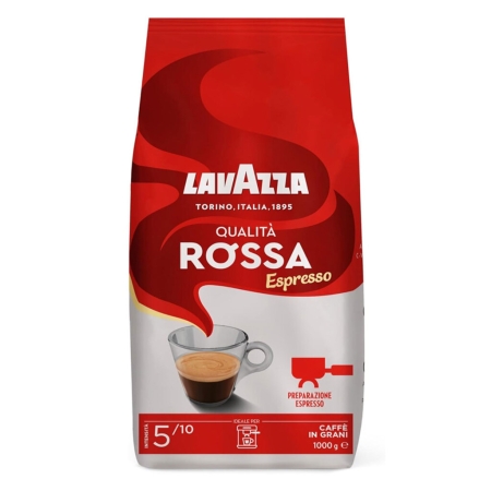 Lavazza Qualità Rossa, kawa ziarnista, 1 kg