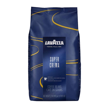 Lavazza Super Crema Espresso - ziarna kawy - 1 kg