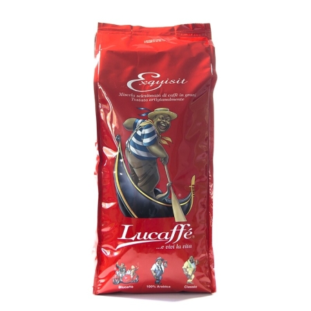 Lucaffé Exquisit - kawa w ziarnach - 1 kg
