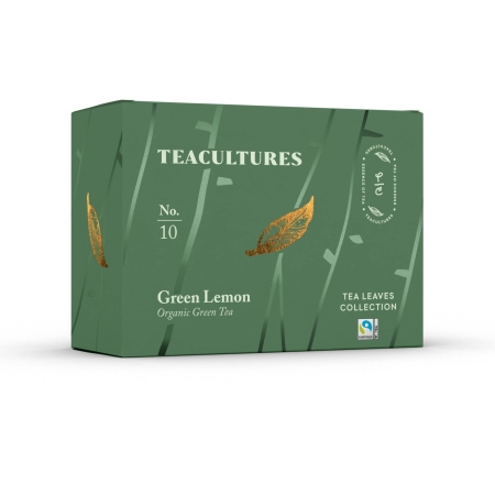 Tea Cultures - Green Lemon - 25 torebek herbaty