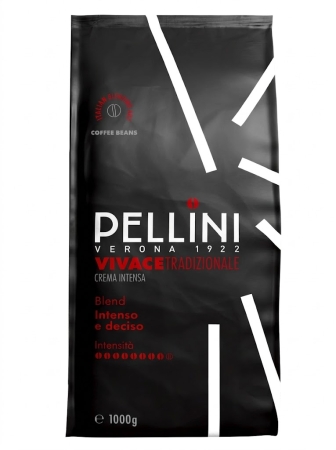 Pellini Vivace Tradizionale Crema Intensa - ziarna kawy - 1 kilogram