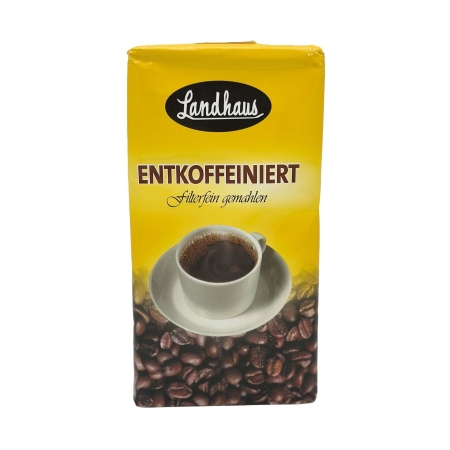 Landhaus Entkoffeiniert Bezkofeinowa - kawa mielona - 500 g