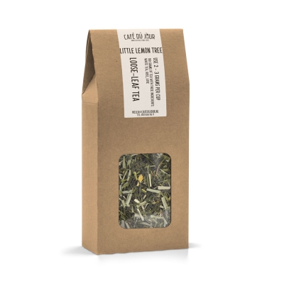 Little Lemon Tree - herbata zielona 100 g - herbata sypka Café du Jour