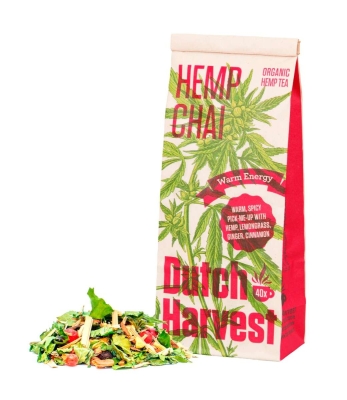 Hemp Chai - Herbata Chai z konopi 50 gram - Dutch Harvest herbata sypana