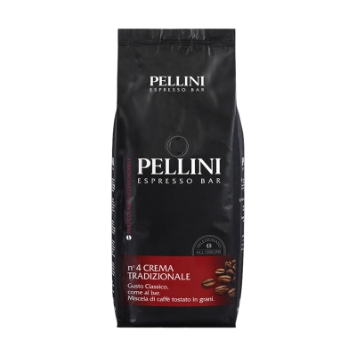 Pellini Espresso Bar No 4 Crema Tradizionale - ziarna kawy - 1 kilogram