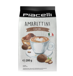 Amarettini Cocoa - włoskie makaroniki - 200 gramów