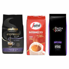 Opakowanie kawy "Extra Espresso" - kawa ziarnista - 3 x 1 kg