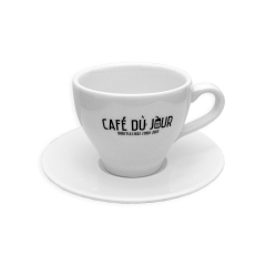 Filiżanka i spodek do kawy Café du Jour