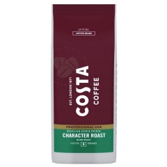 Costa Coffee Brazylijska Jednolita Pochodzenie Charakterystyka Ciemny Palony - ziarna kawy - 1 kilogram