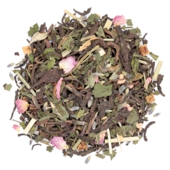 Pu Erh & Mint - herbata Pu-Erh 100 g - herbata sypka Café du Jour