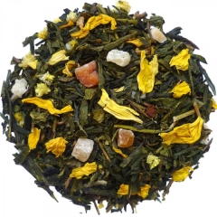 Pineapple & Papaya - Herbata zielona 100 g - Herbata sypka Café du Jour