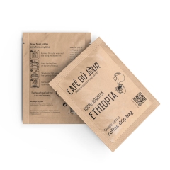 Café du Jour Single Serve Drip Coffee - 100% arabica ETHIOPIA - kawa filtrowana w podróży!