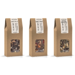 Świeża sypana herbata Café du Jour - opakowanie owocowe - 3 x 100g