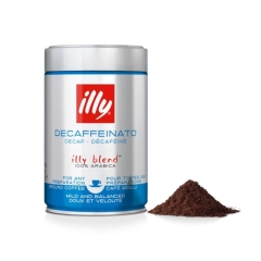 Illy Decaffeinato - mielona kawa - 250 gramów