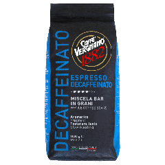 Caffè Vergnano 1882 Decaffeinato Espresso - kawa ziarnista - 1 kg