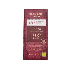 Blanxart - Congo 0,0% dodanych cukrów - 93% ciemna czekolada (organiczna)